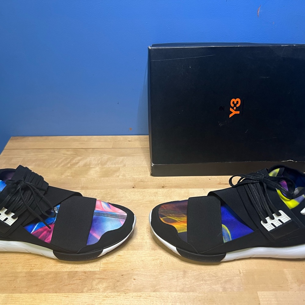 Y3 Qasa High 'Black Multi'